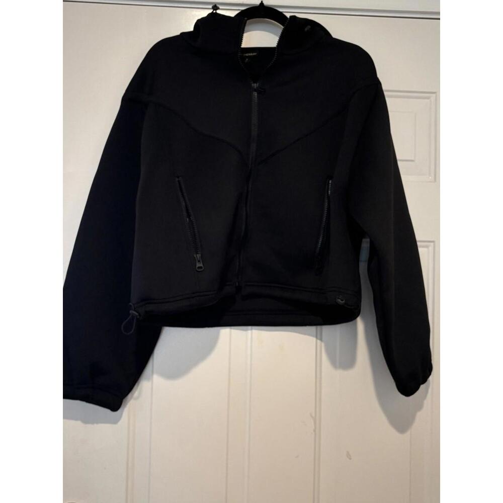 Women's Shinestar athletic sweat jacket sz M #788